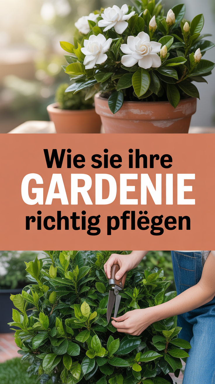 Wie Sie Ihre Gardenie richtig pflegen
