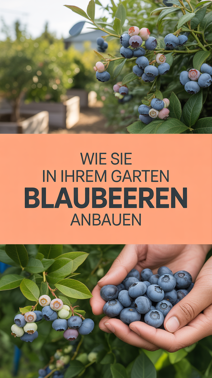 Wie Sie in Ihrem Garten Blaubeeren anbauen