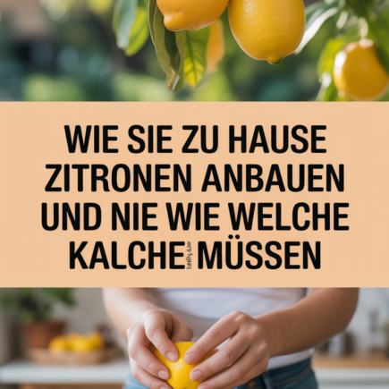 Wie Sie zu Hause Zitronen anbauen und nie wieder welche kaufen müssen