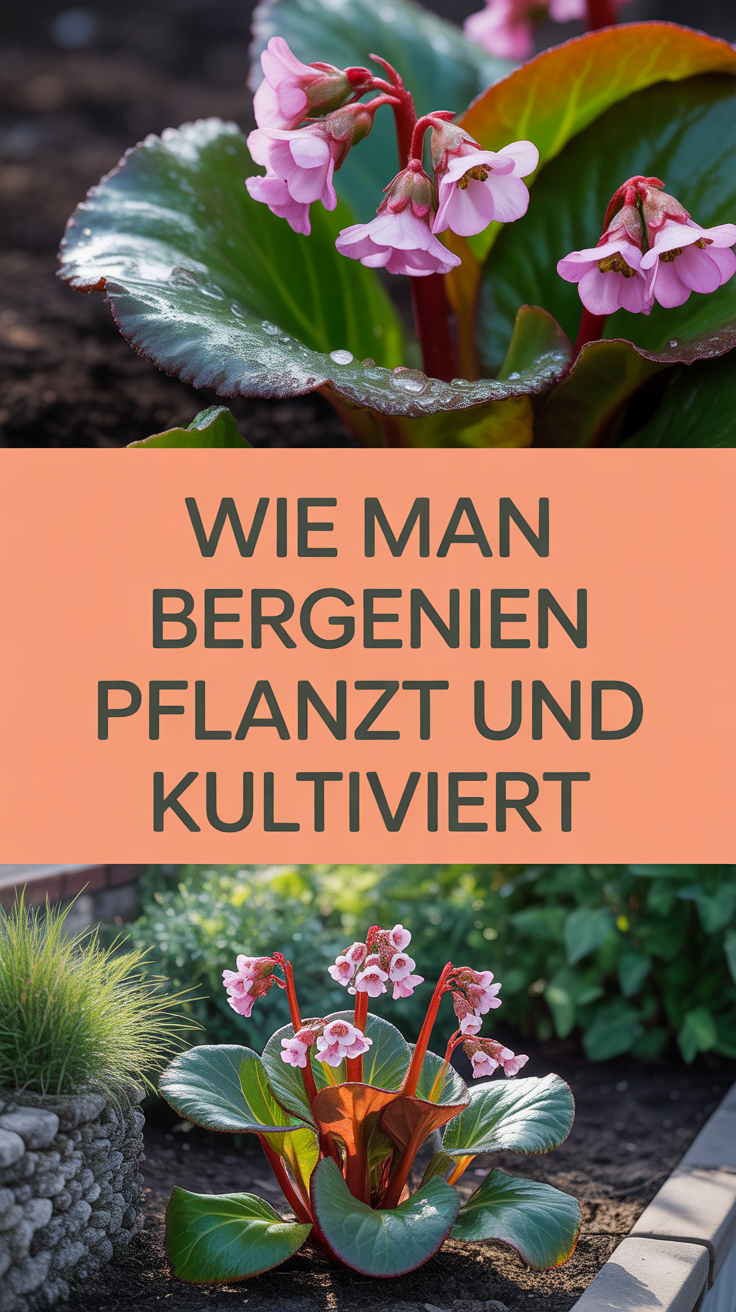 Wie man Bergenien pflanzt und kultiviert