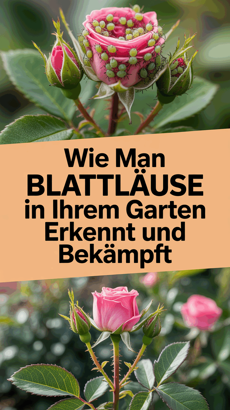 Wie man Blattläuse in Ihrem Garten erkennt und bekämpft
