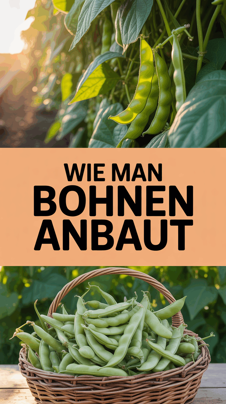 Wie man Bohnen anbaut