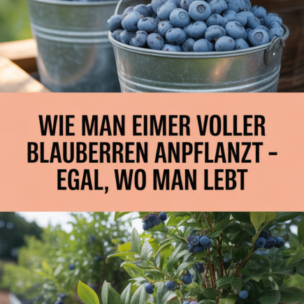 Wie man Eimer voller Blaubeeren anpflanzt – egal, wo man lebt
