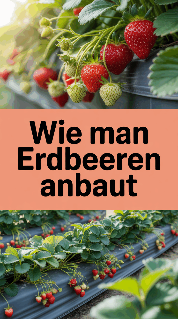 Wie man Erdbeeren anbaut