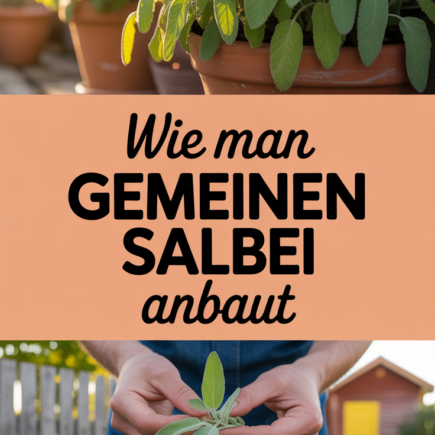 Wie man Gemeinen Salbei anbaut