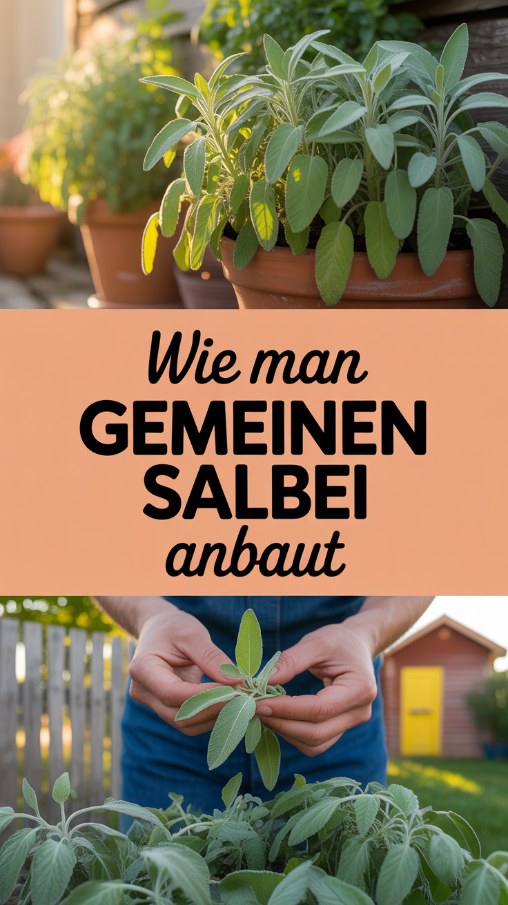 Wie man Gemeinen Salbei anbaut