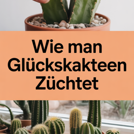 Wie man Glückskakteen züchtet