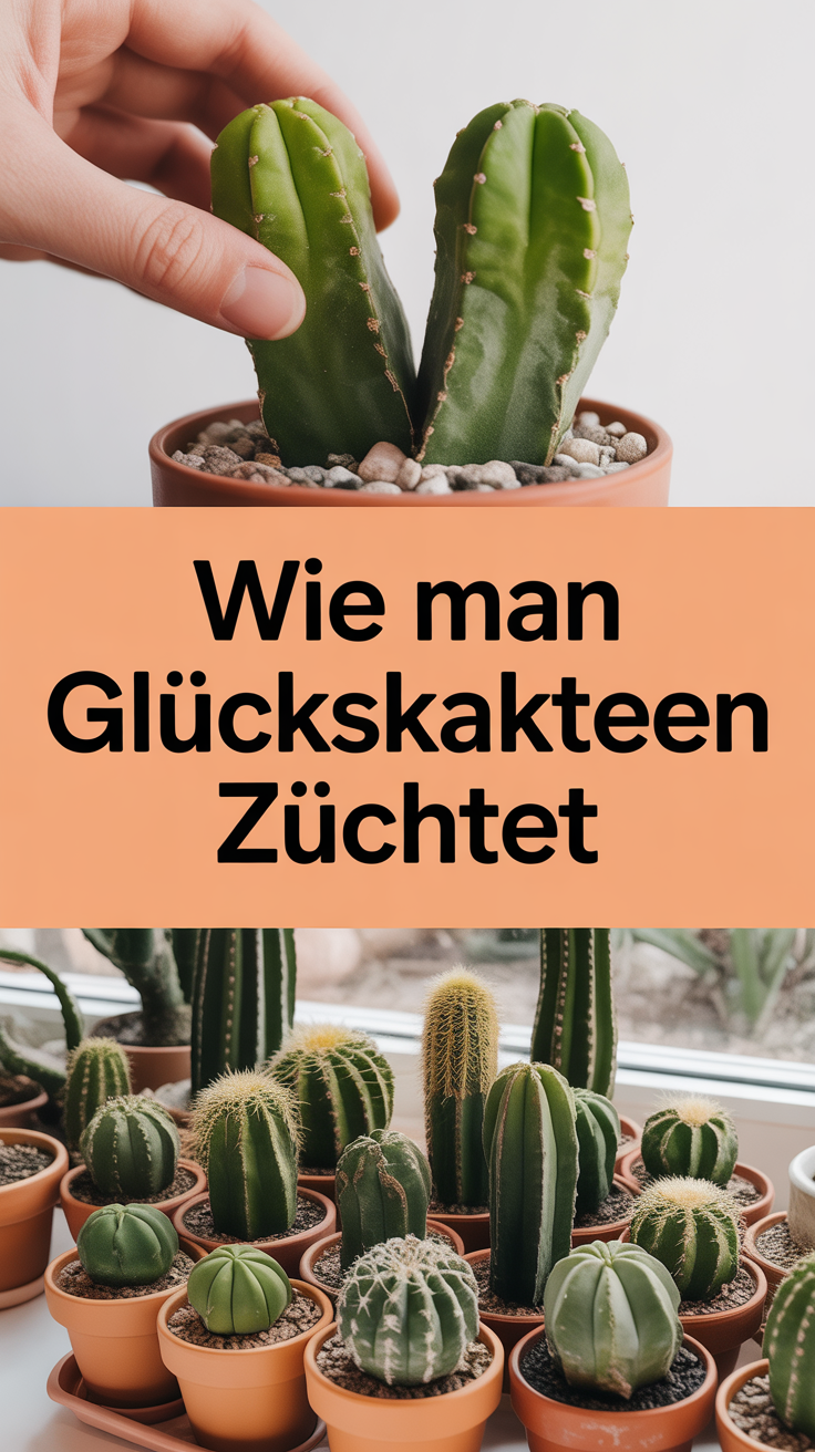 Wie man Glückskakteen züchtet