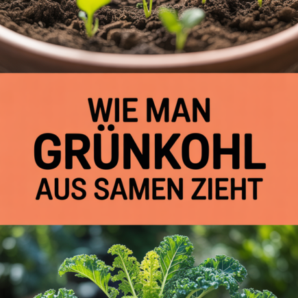 Wie man Grünkohl aus Samen zieht