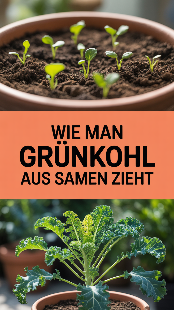 Wie man Grünkohl aus Samen zieht
