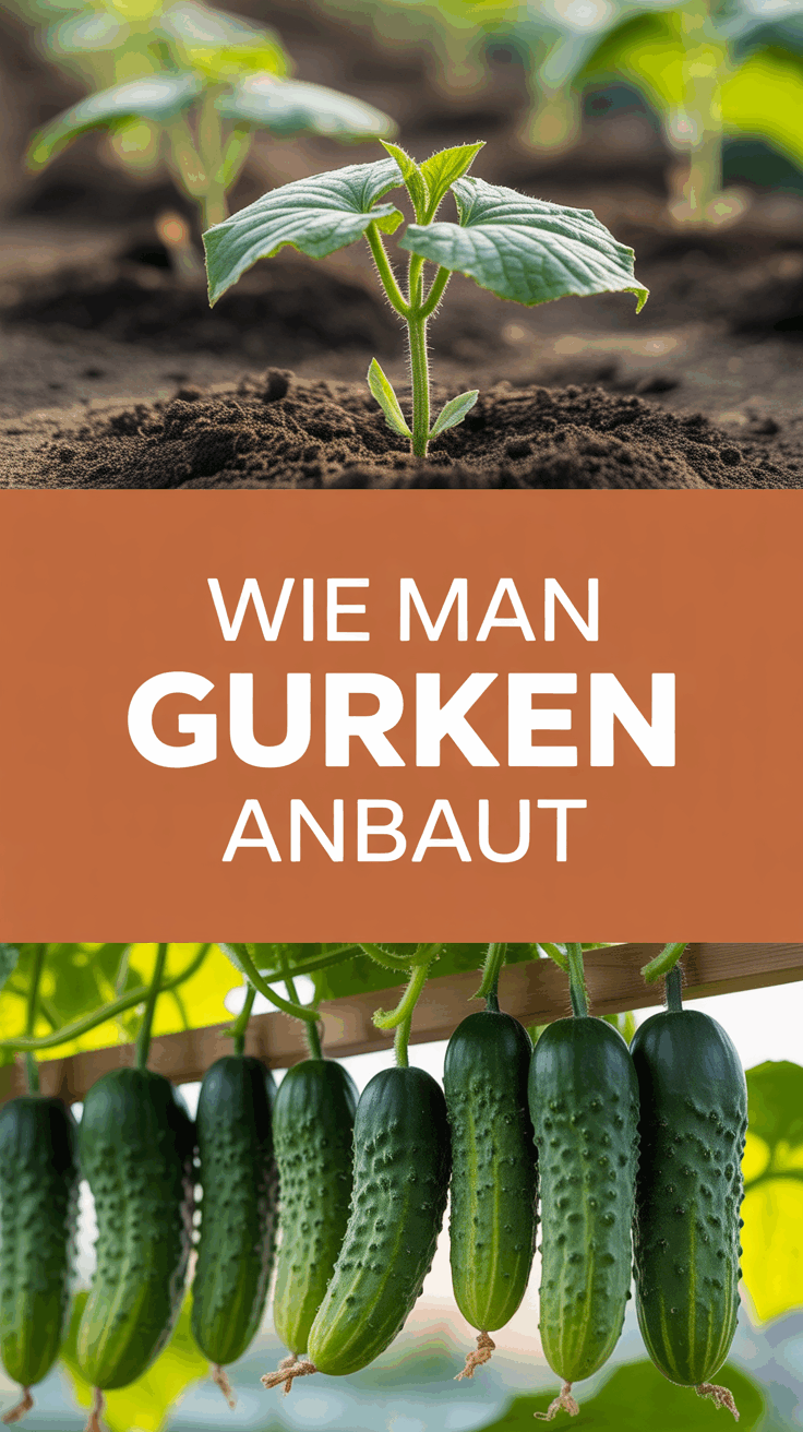 Wie man Gurken anbaut