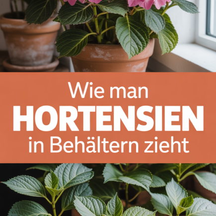 Wie man Hortensien in Behältern zieht