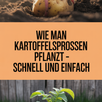 Wie man Kartoffelsprossen pflanzt – schnell und einfach