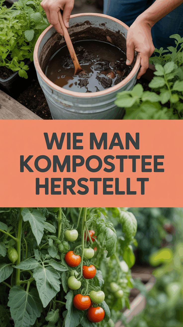 Wie man Komposttee herstellt