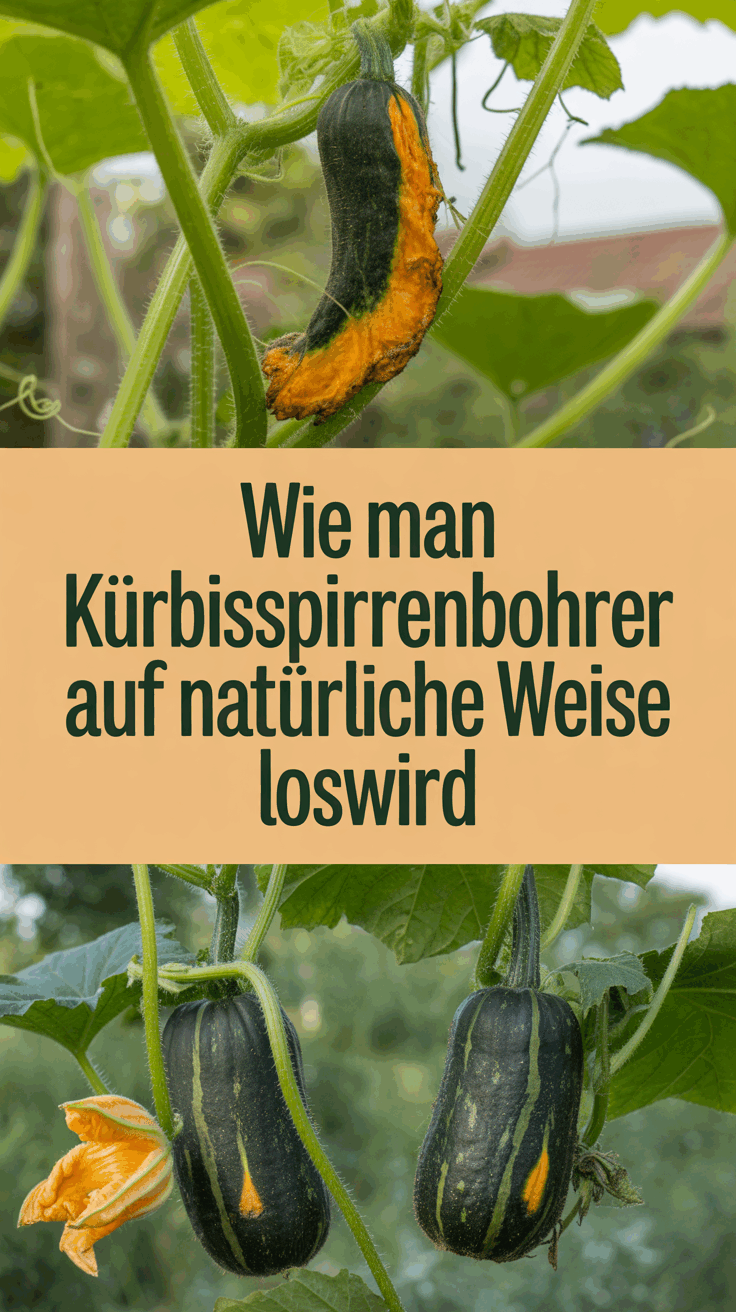 Wie man Kürbisspirrenbohrer auf natürliche Weise loswird