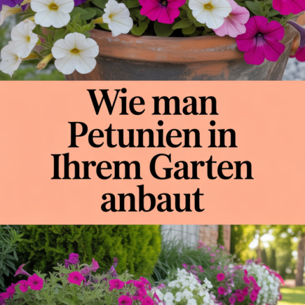 Wie man Petunien in Ihrem Garten anbaut