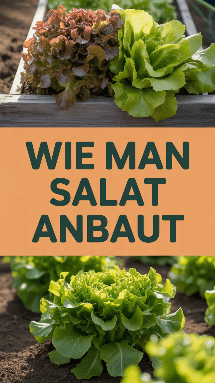 Wie man Salat anbaut