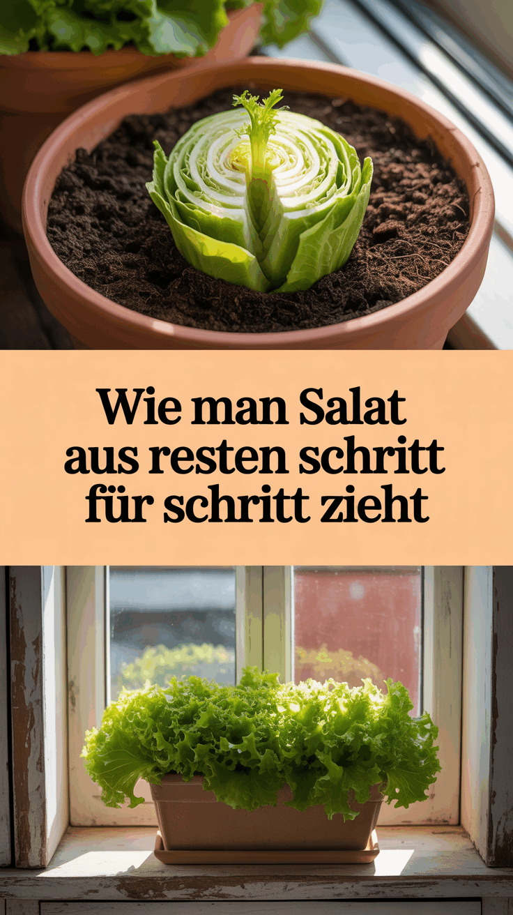 Wie man Salat aus Resten Schritt für Schritt zieht