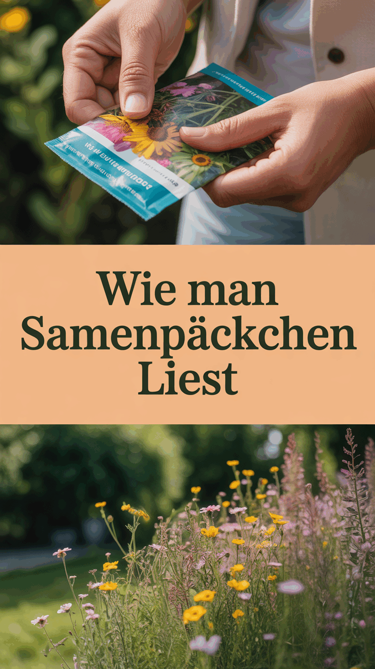 Wie man Samenpäckchen liest
