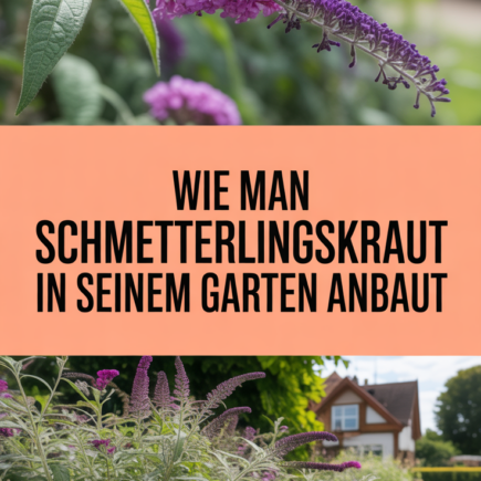 Wie man Schmetterlingskraut in seinem Garten anbaut