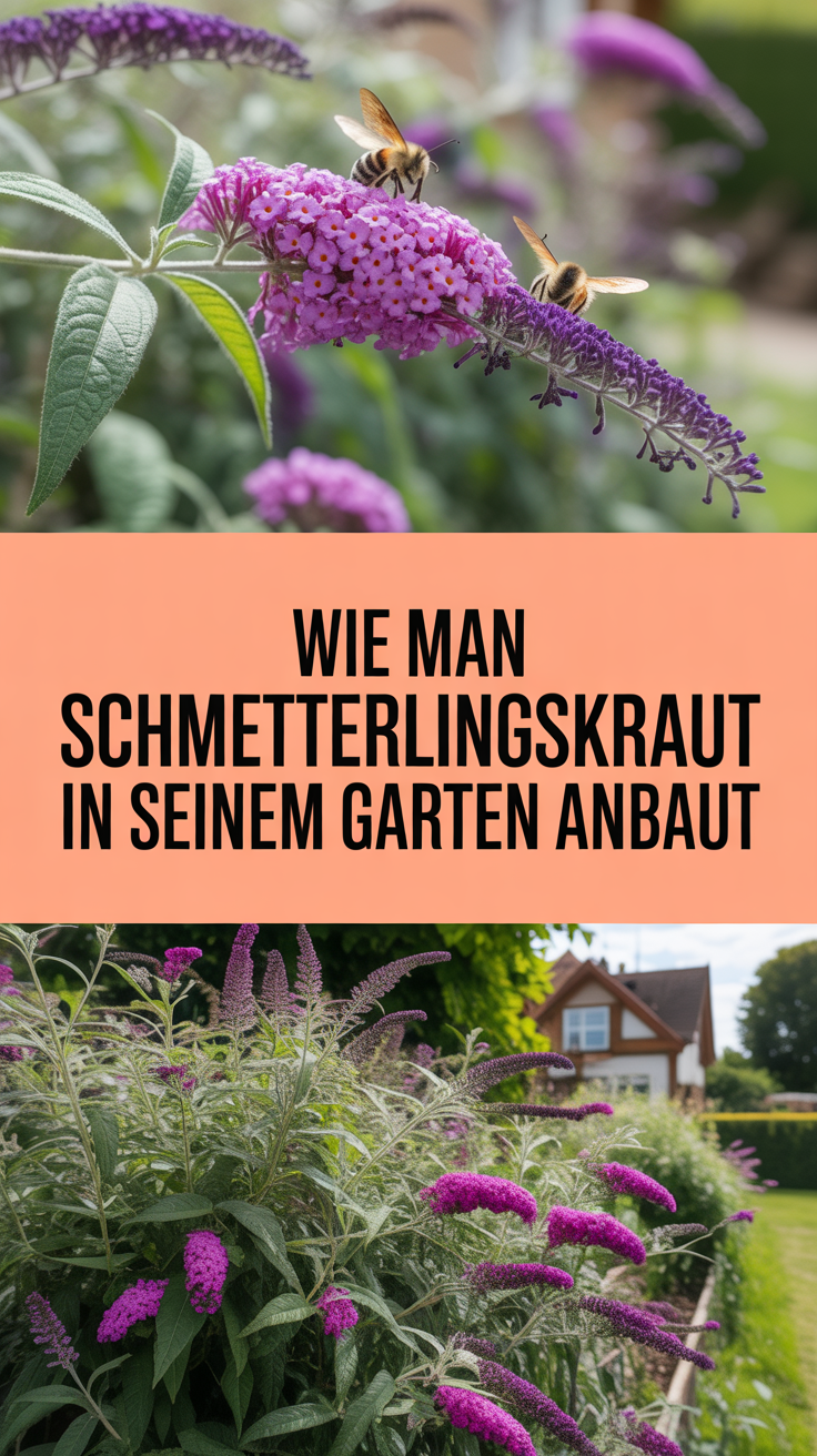 Wie man Schmetterlingskraut in seinem Garten anbaut