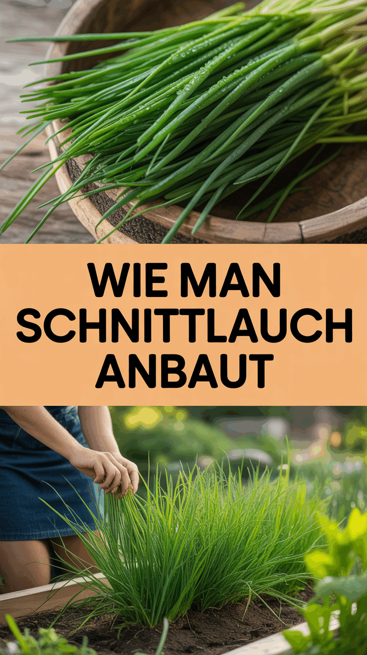 Wie man Schnittlauch anbaut