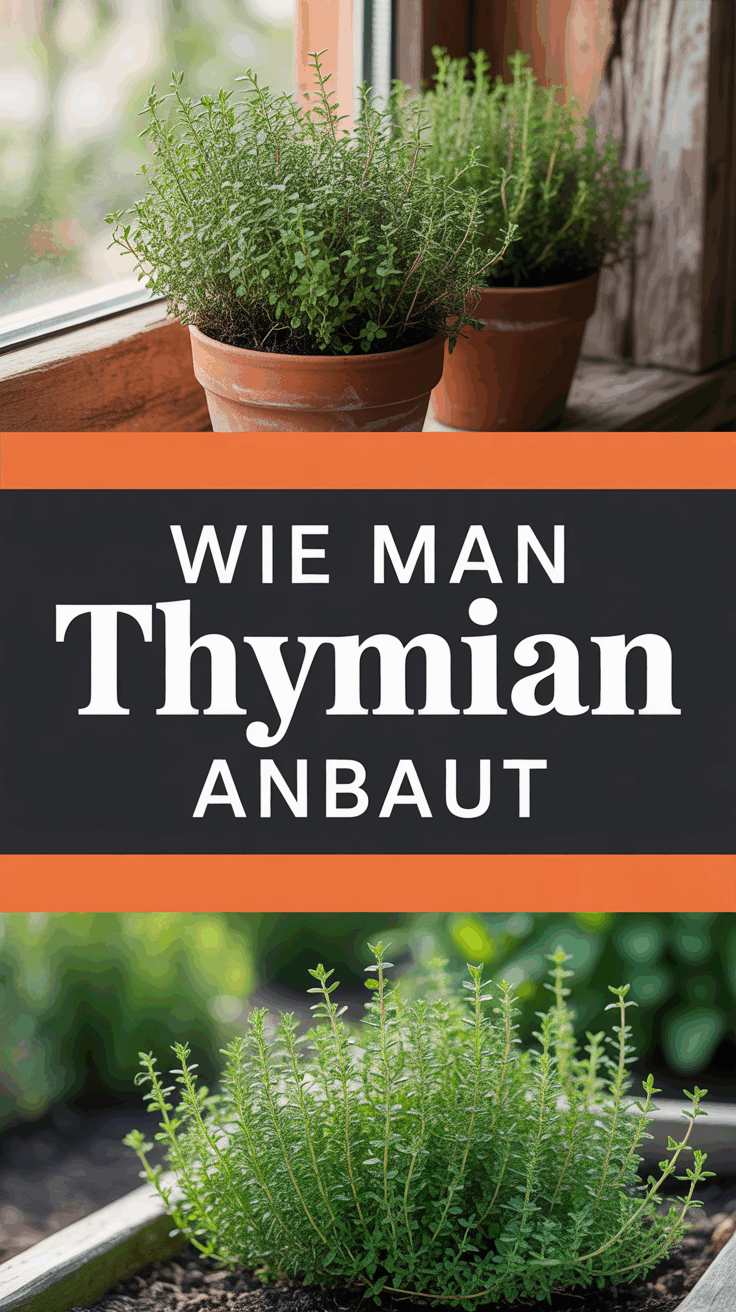 Wie man Thymian anbaut