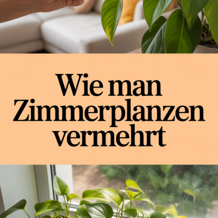 Wie man Zimmerpflanzen vermehrt