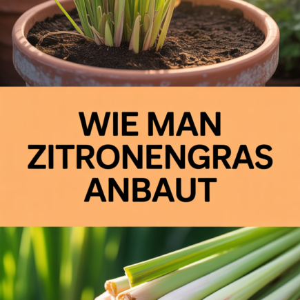 Wie man Zitronengras anbaut