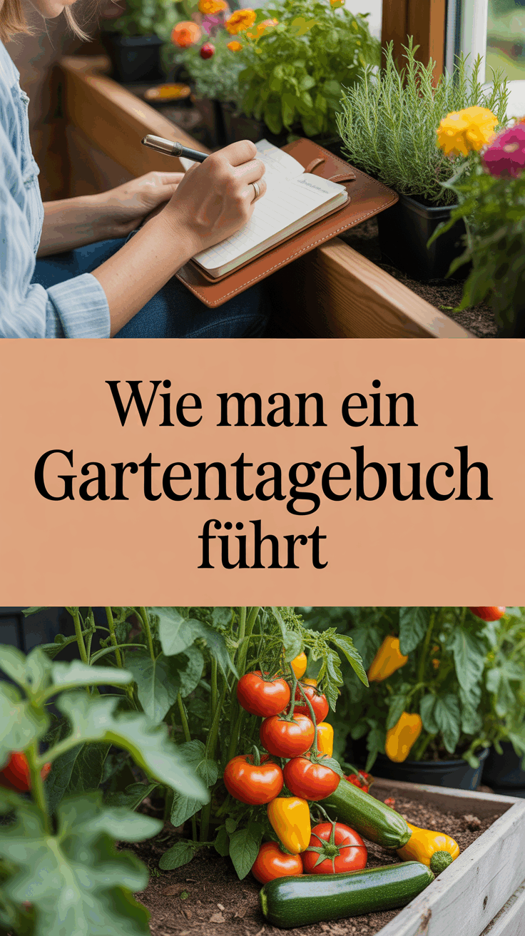 Wie man ein Gartentagebuch führt