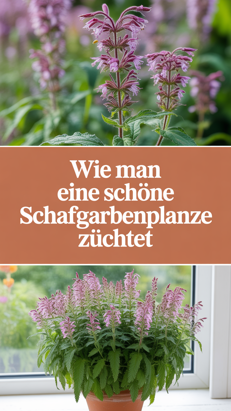 Wie man eine schöne Schafgarbenpflanze züchtet