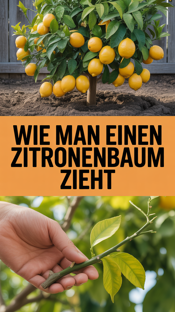 Wie man einen Zitronenbaum zieht