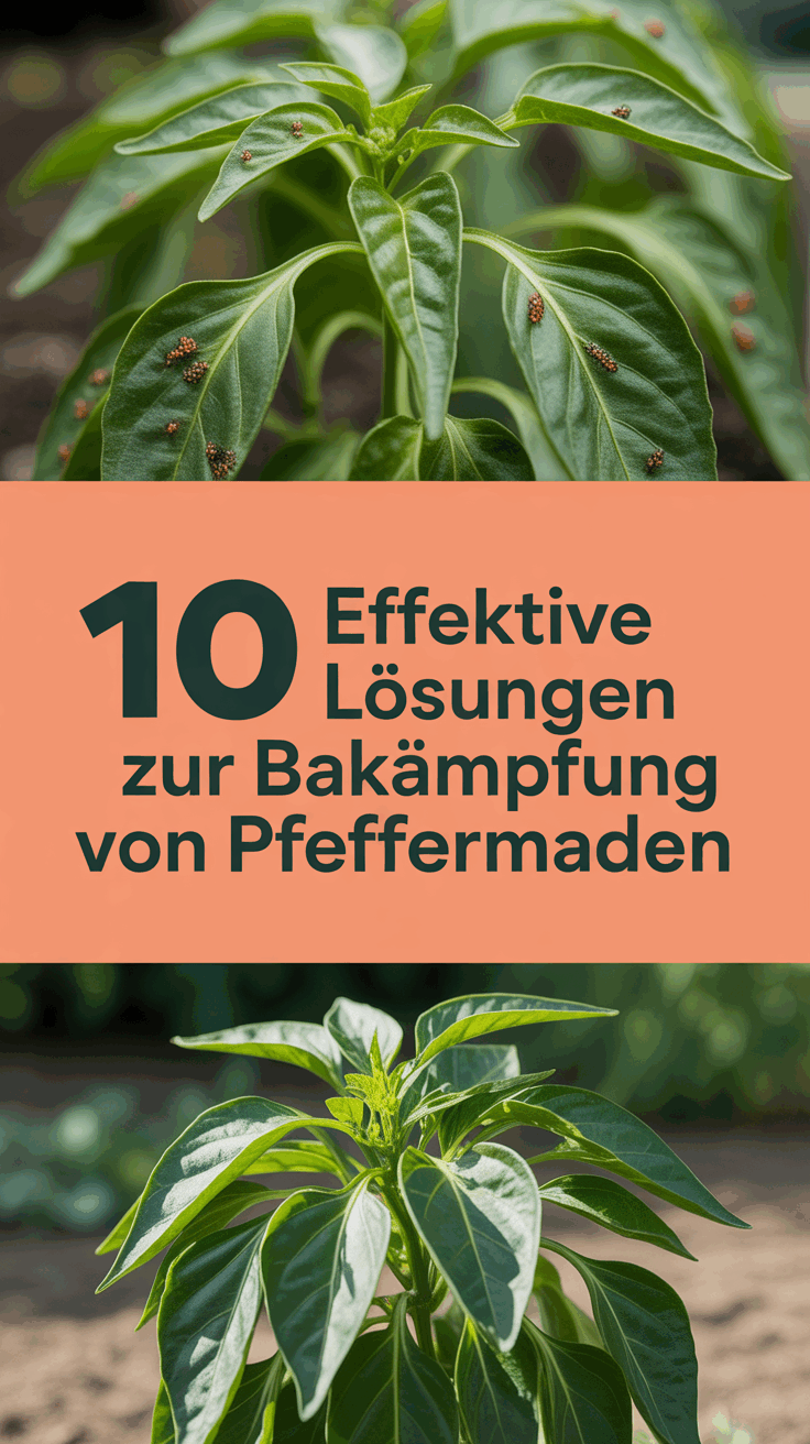 10 Effektive Lösungen zur Bekämpfung von Pfeffermaden