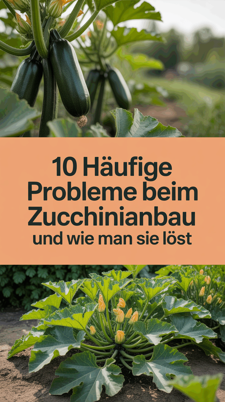 10 Häufige Probleme beim Zucchinianbau und wie man sie löst