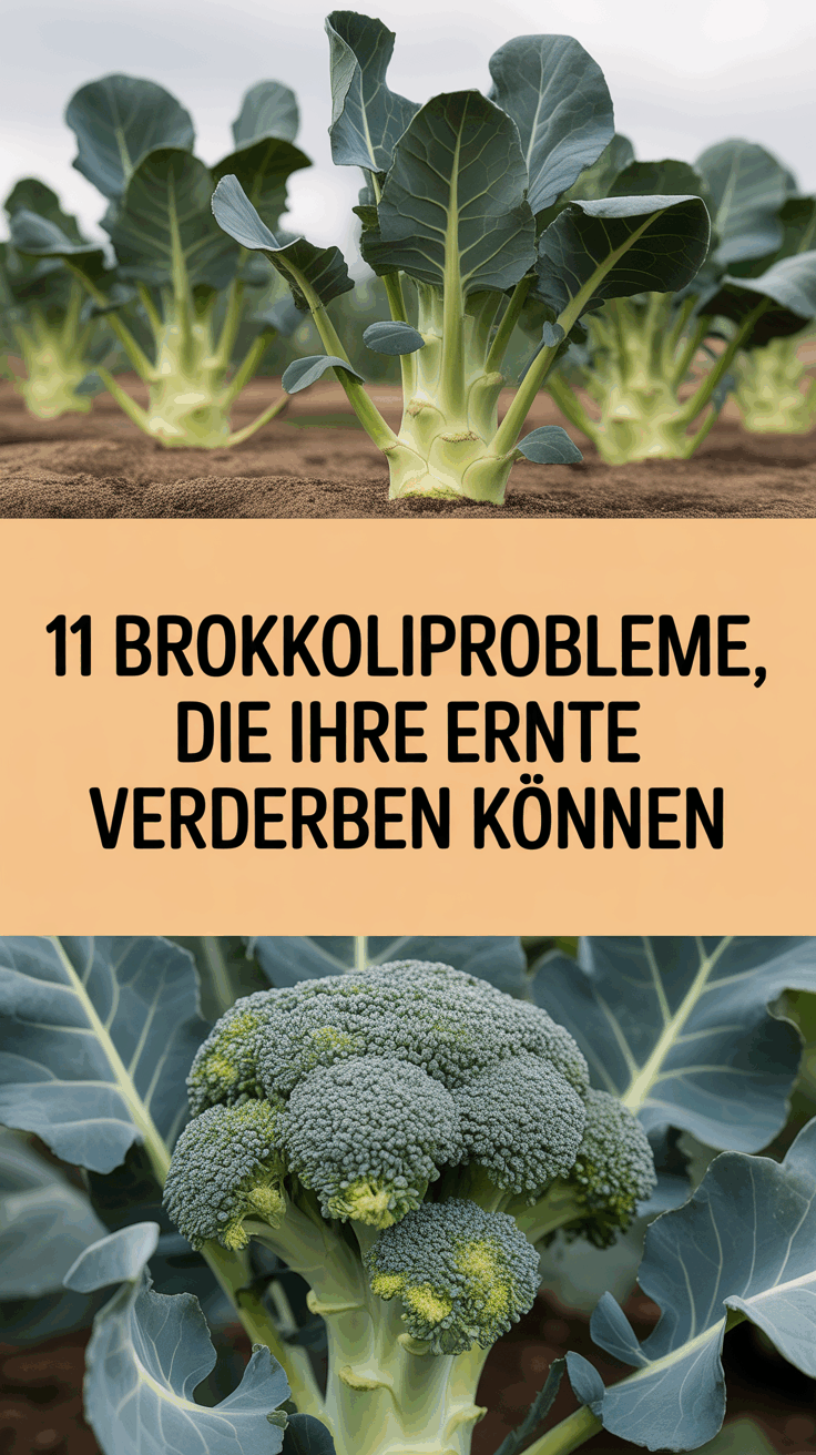11 Brokkoliprobleme, die Ihre Ernte verderben können