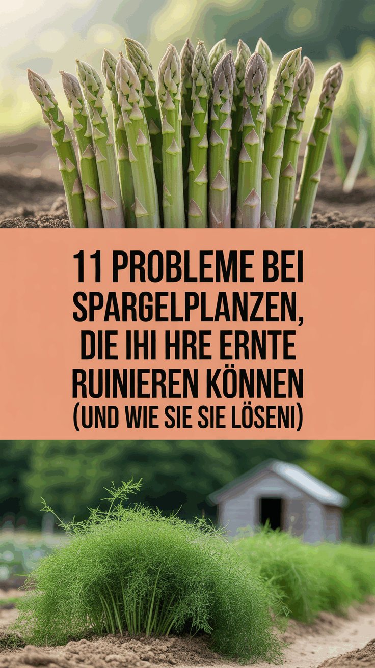 11 Probleme bei Spargelpflanzen, die Ihre Ernte ruinieren können (und wie Sie sie lösen)