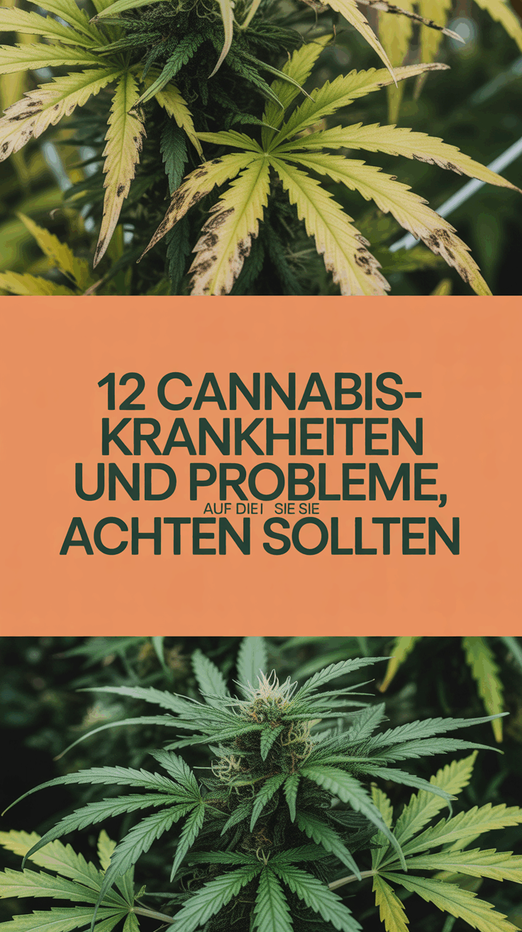 12 Cannabis-Krankheiten und Probleme, auf die Sie achten sollten