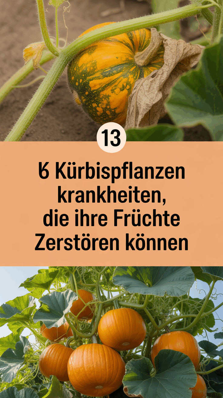 13 Kürbispflanzenkrankheiten, die Ihre Früchte zerstören können