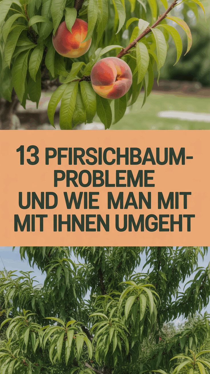 13 Pfirsichbaum-Probleme und wie man mit ihnen umgeht