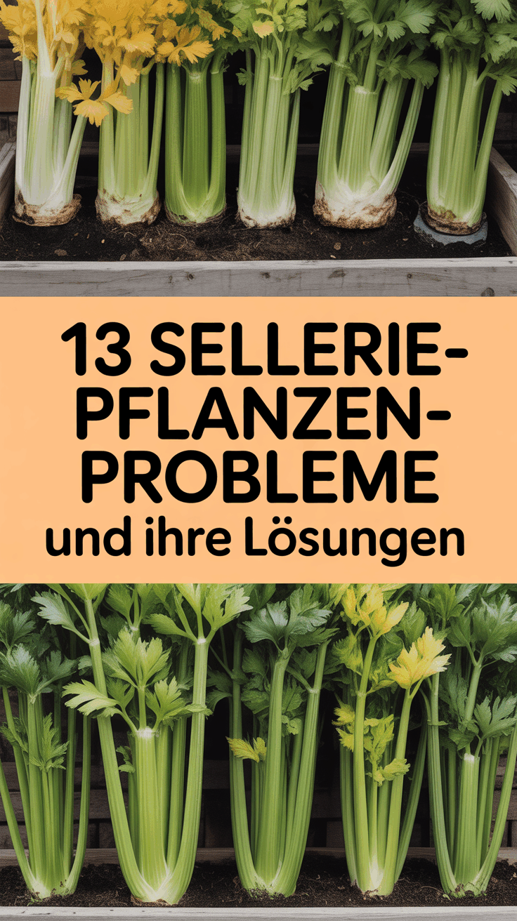 13 Sellerie-Pflanzenprobleme und ihre Lösungen
