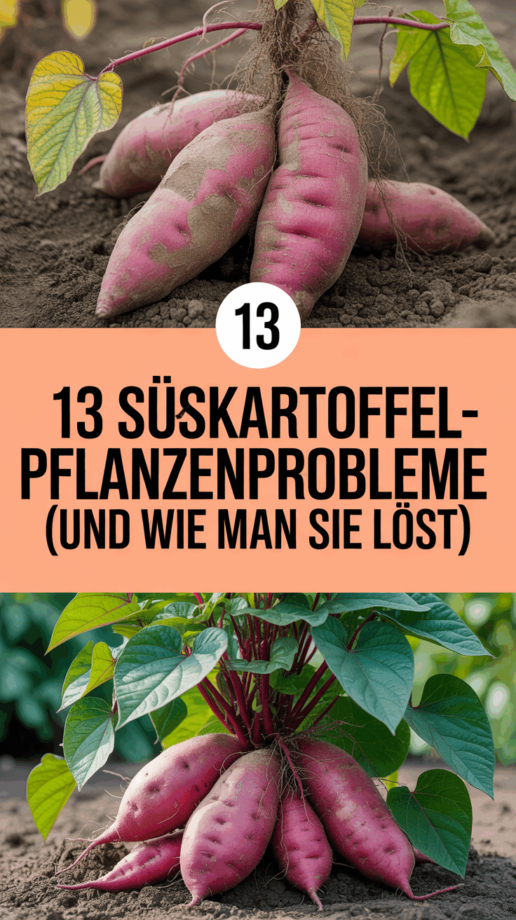 13 Süßkartoffel-Pflanzenprobleme (und wie man sie löst)