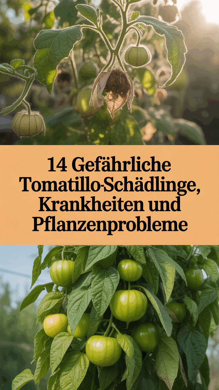 14 Gefährliche Tomatillo-Schädlinge, Krankheiten und Pflanzenprobleme