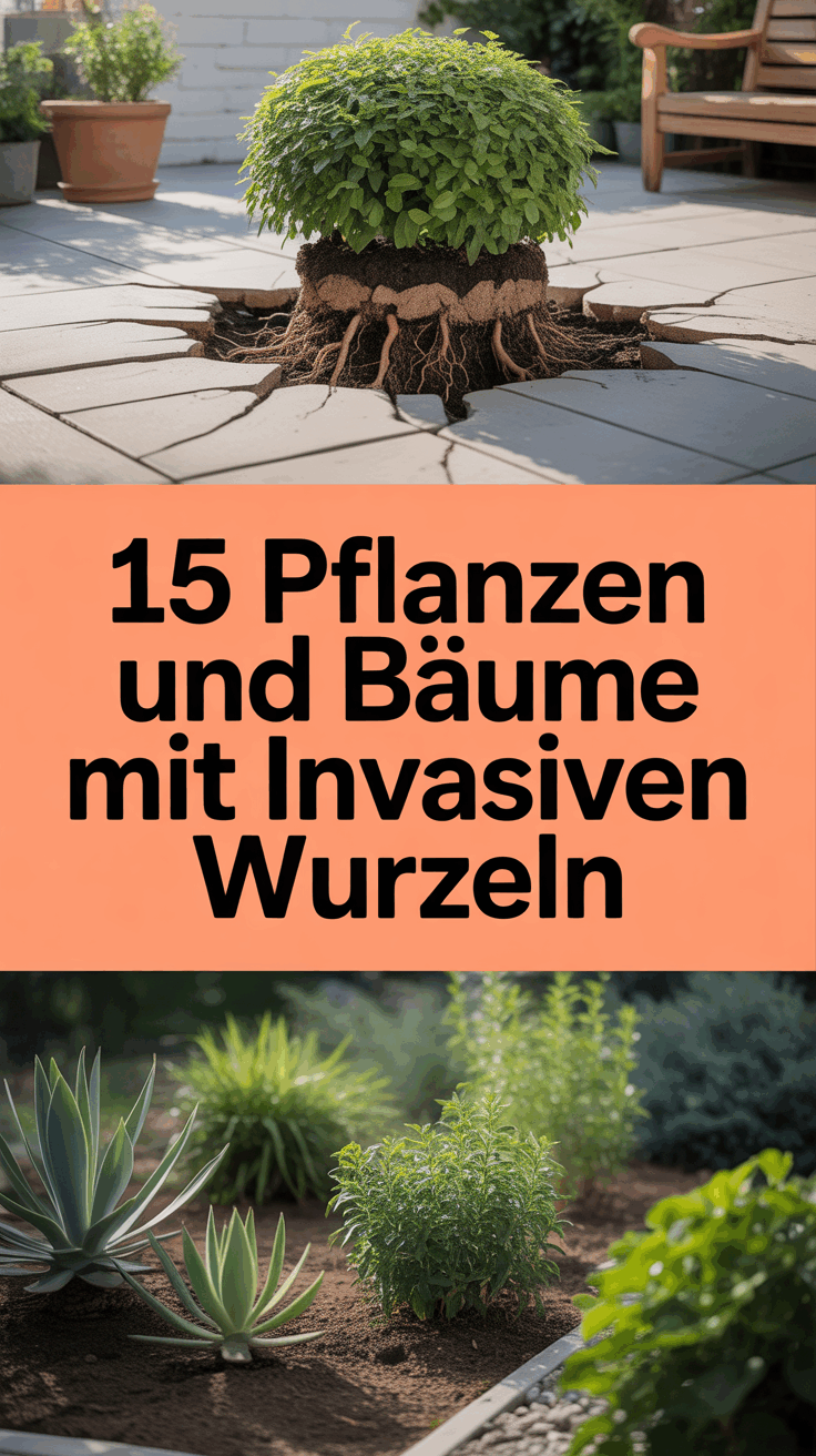 15 Pflanzen und Bäume mit invasiven Wurzeln