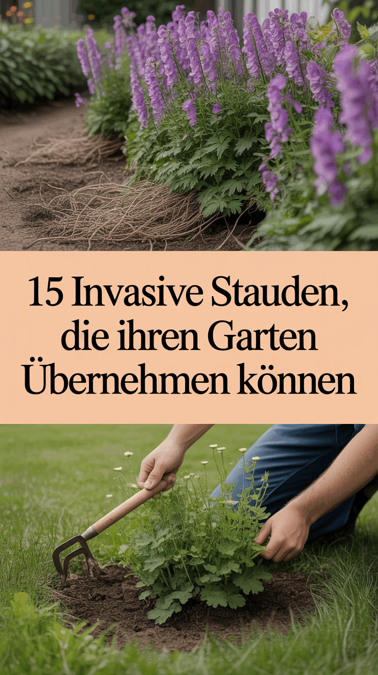 15 invasive Stauden, die Ihren Garten übernehmen können