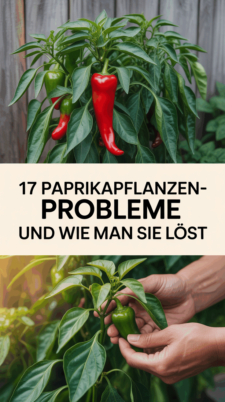17 Paprikapflanzen-Probleme und wie man sie löst
