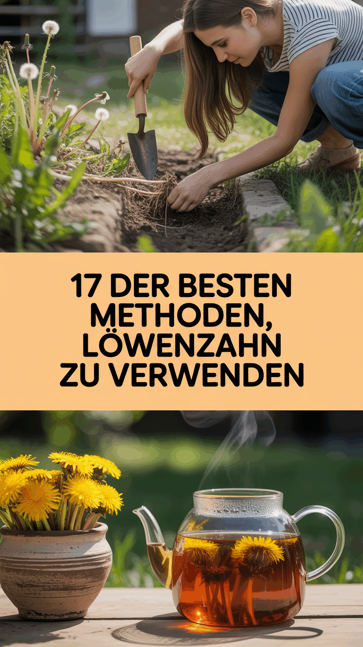 17 der besten Methoden, Löwenzahn zu verwenden