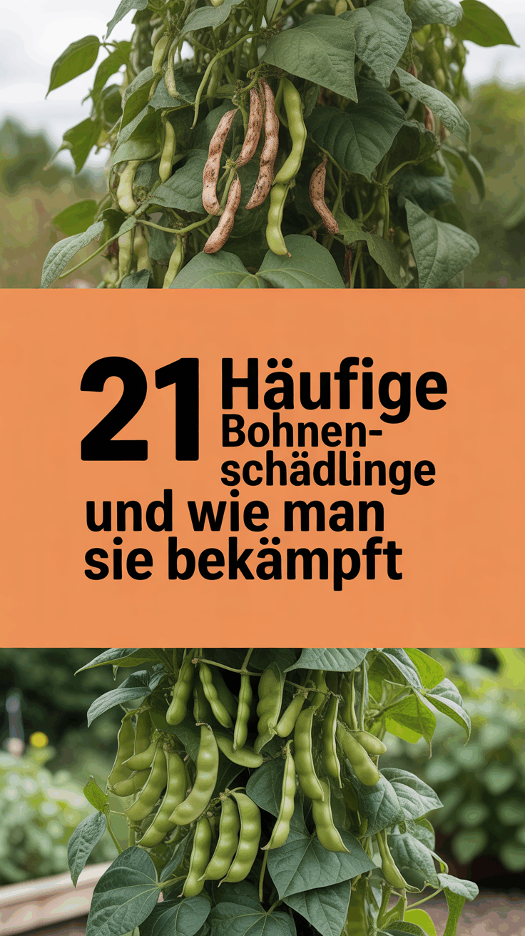 21 Häufige Bohnen-Schädlinge und wie man sie bekämpft