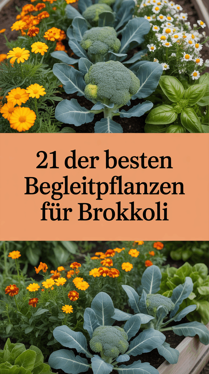 21 der besten Begleitpflanzen für Brokkoli