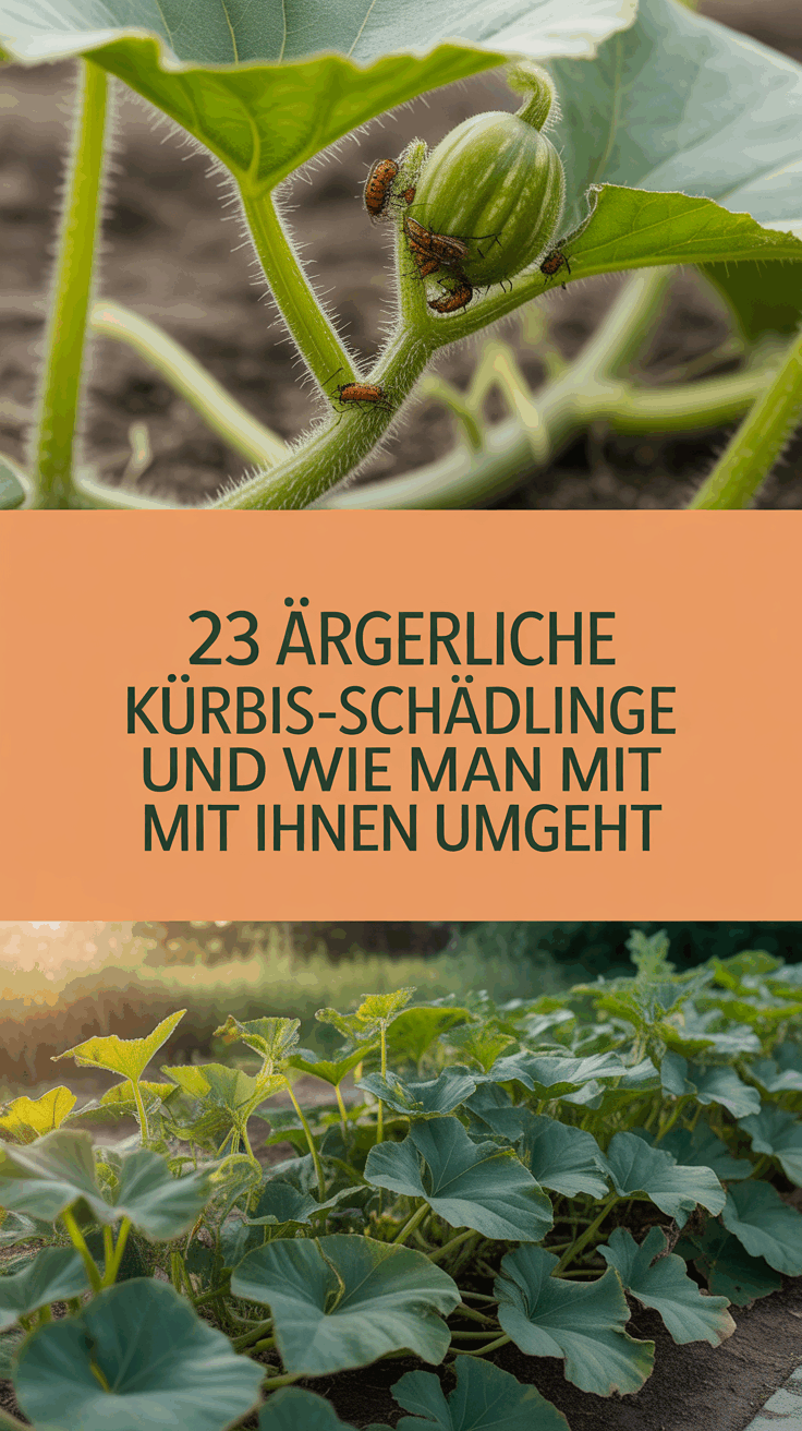 23 Ärgerliche Kürbis-Schädlinge und wie man mit ihnen umgeht