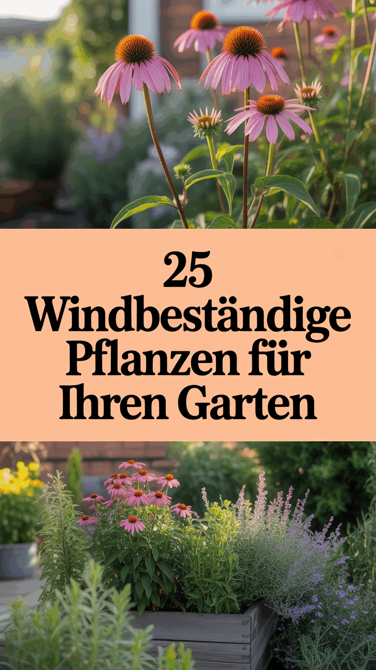 25 Windbeständige Pflanzen für Ihren Garten